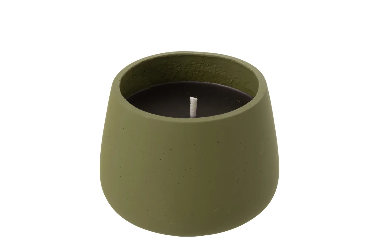 J-Line buitenkaars Cyra - cement - groen - medium - Afbeelding 5