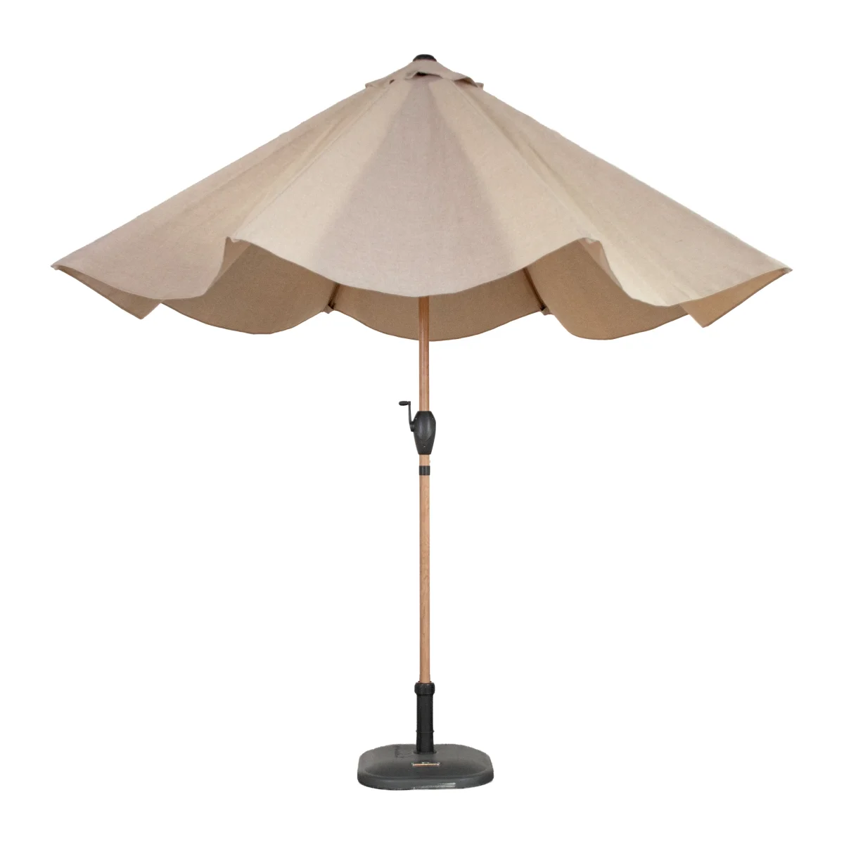 SenS-Line Blanes Parasol Ø 300 cm - Beige - Afbeelding 5