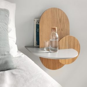 Houten nachtkastje Alba L