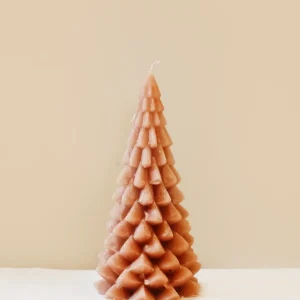 Kerstboom kaars - fudge