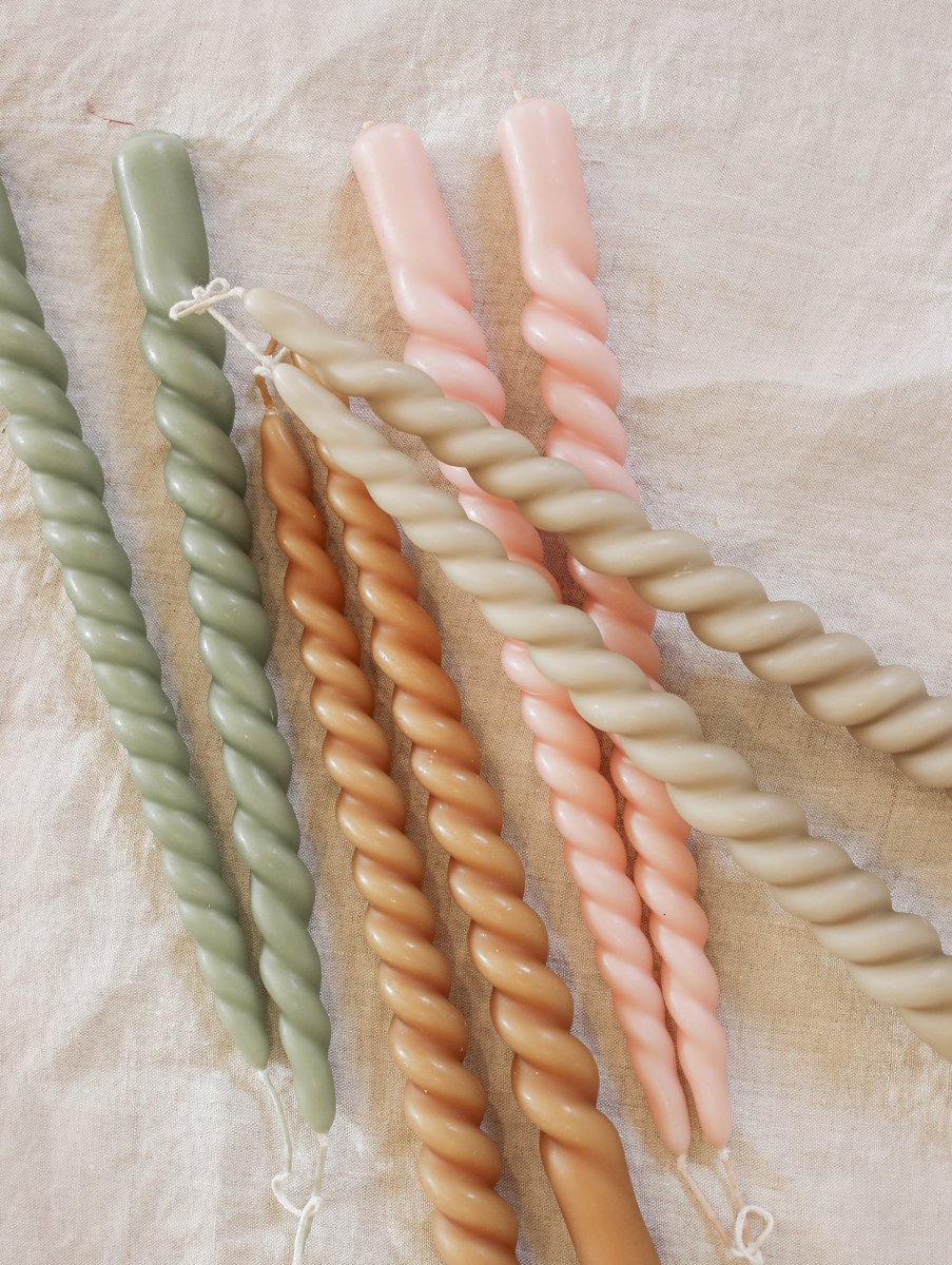 Swirl kaarsen - Afbeelding 4