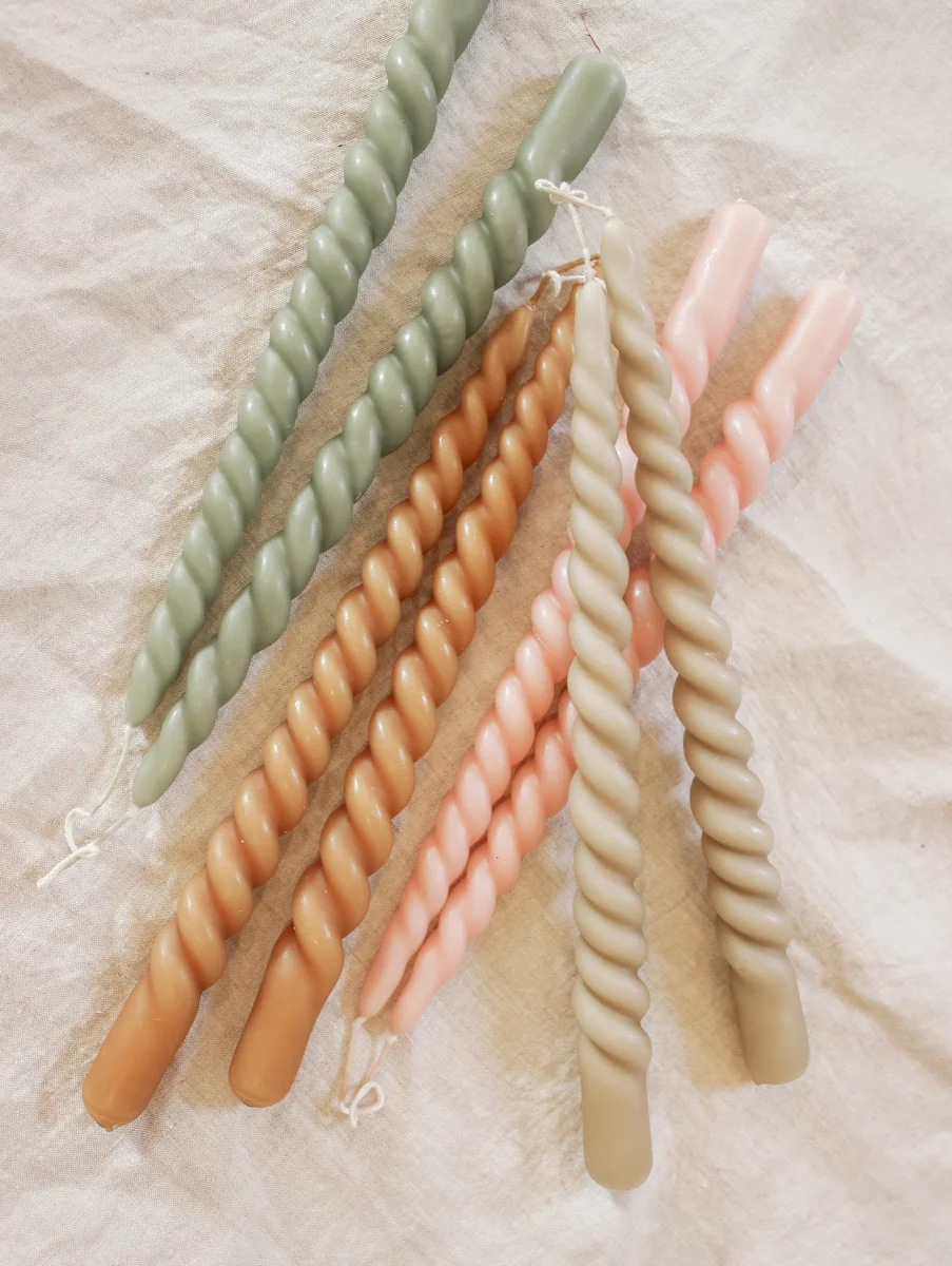 Swirl kaarsen - Afbeelding 3